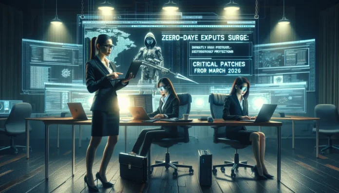 Zero-Day Exploits Surge: Critical Patches for March 2026 zero-day exploits