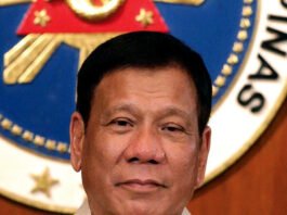 President Rodrigo Duterte portrait Philippines legal drama impeachment