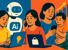 AI tools for Filipino moms — Canva AI, ChatGPT, CapCut, Google Gemini, and GCash Pera Coach for OFW wives side hustles
