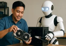 AI Coding Agents Taught Robots How to Install GPUs and Cut Zip Ties AI coding agents