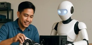 AI Coding Agents Taught Robots How to Install GPUs and Cut Zip Ties AI coding agents
