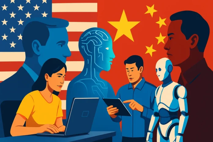 US-China AI Cold War US-China AI competition