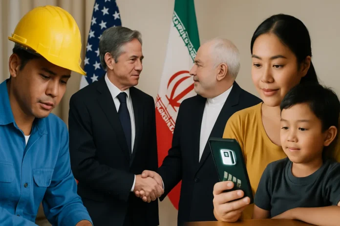US-Iran peace deal fuel prices impact on OFW families