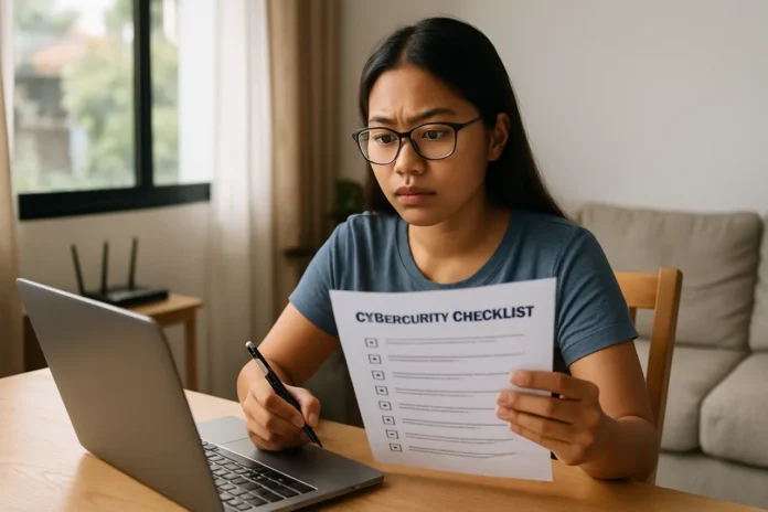 cybersecurity checklist remote workers
