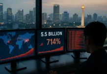 Indonesia Cyberattacks 2025: 5.5 Billion Hits, 714% Explosion indonesia cyberattacks
