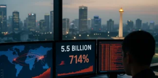 Indonesia Cyberattacks 2025: 5.5 Billion Hits, 714% Explosion indonesia cyberattacks