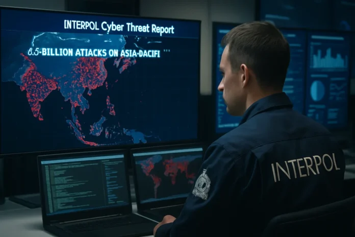 INTERPOL Cyber Threat Report: 6.5 Billion Attacks on Asia-Pacific in 2024 interpol cyber threat