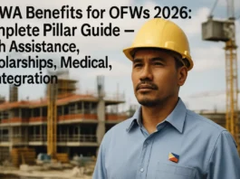 OWWA Benefits for OFWs 2026: Complete Pillar Guide — Cash Assistance, Scholarships, Medical, Reintegration OWWA benefits