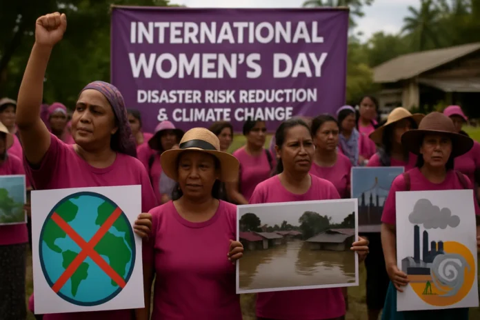 Women’s Day celebration highlights disaster risk reduction and climate change women’s day celebration highlights disaster