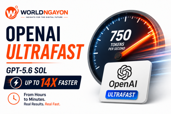 OpenAI Ultrafast: GPT-5.6 Sol Now Runs 14x Faster — and It Changes What AI Can Do in Real Time