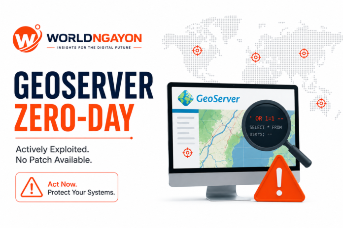 GeoServer Zero-Day: Hackers Exploiting Unpatched SQL Injection Within Hours of Disclosure