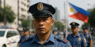 AI Body Cameras Philippines: 20,000 Cameras, One Dangerous Question AI body cameras Philippines: PNP officer wearing AI-enabled body camera on uniform