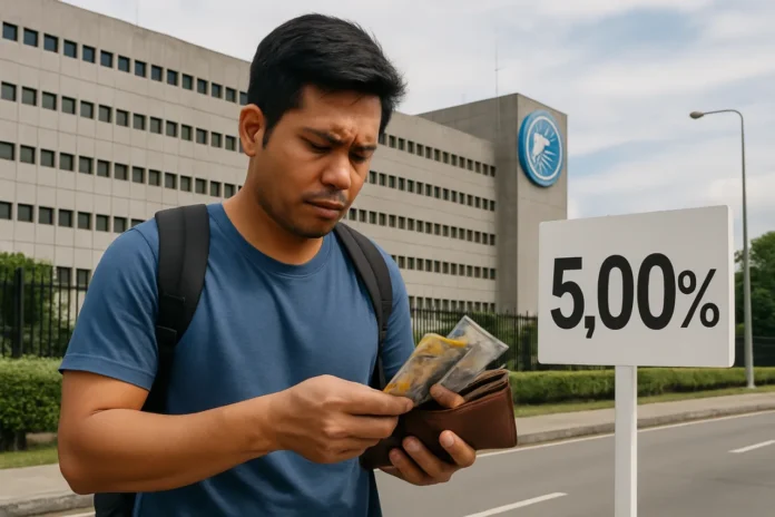 BSP Rate Hike 2026: What the 5.0% Rate Means for OFW Money BSP rate hike 2026: Bangko Sentral ng Pilipinas with peso bills and rising interest rate chart