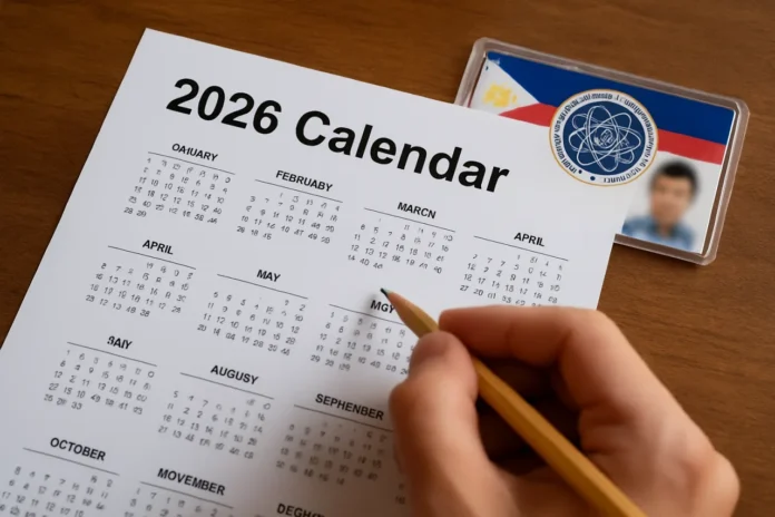 PRC board exam schedule