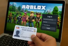 Roblox PhilSys Age Verification 2026: Groomers Just Lost Their Hiding Place Roblox PhilSys age verification: child playing Roblox with Philippine national ID identity shield