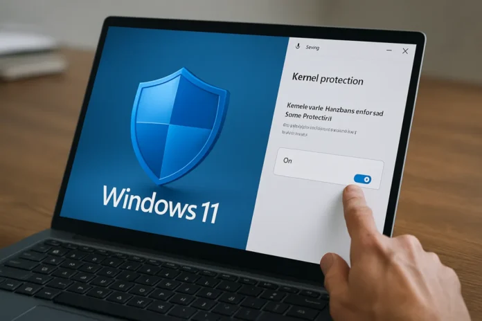 Windows 11 kernel protection