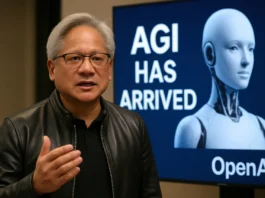 “AGI Has Arrived,” Says the CEO Who Sells the Chips. Even OpenAI Won’t Say That. agi has arrived