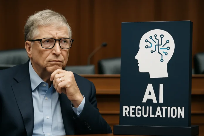 Bill Gates Warned of 'a Billion Deaths,' Dismissed the Kill Switch, and Priced the Real Fix at 'a Little Overhead' AI regulation