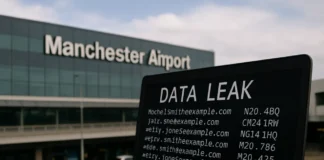 airport data leak