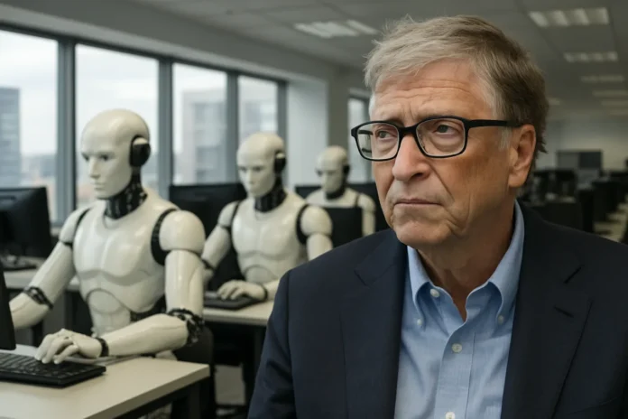 There Is No Plan for the Upheaval AI Will Cause, Says Bill Gates Bill Gates AI warning
