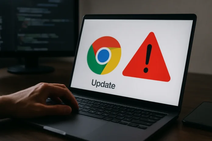 Chrome zero-day update