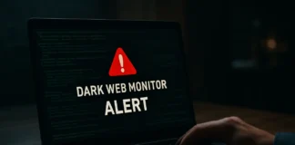 Your Email Is Already on a Criminal Price List — the Dark Web Monitor Is the Only Way to Know When It’s Your Turn Dark web monitor guide breach alert radar illustration