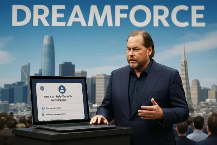 Benioff Called the SaaSpocalypse 'Crazy Nonsense' — Then Proved the Agents Are Already Inside Dreamforce 2026