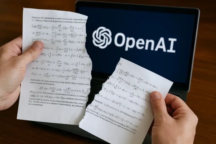 The 25 Smartest People in Mathematics Just Accused OpenAI of Breaking Their Science — Read the Letter's Sharpest Line The 25 Smartest People in Mathematics Just Accused OpenAI of Breaking Their Science — Read the Letter's Sharpest Line