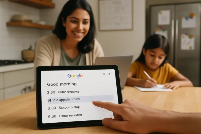 Google CC Family Agent: One Account That Runs the Whole Family's Busy Week Google CC family agent