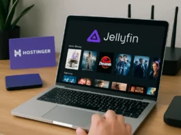 Jellyfin media server Hostinger setup