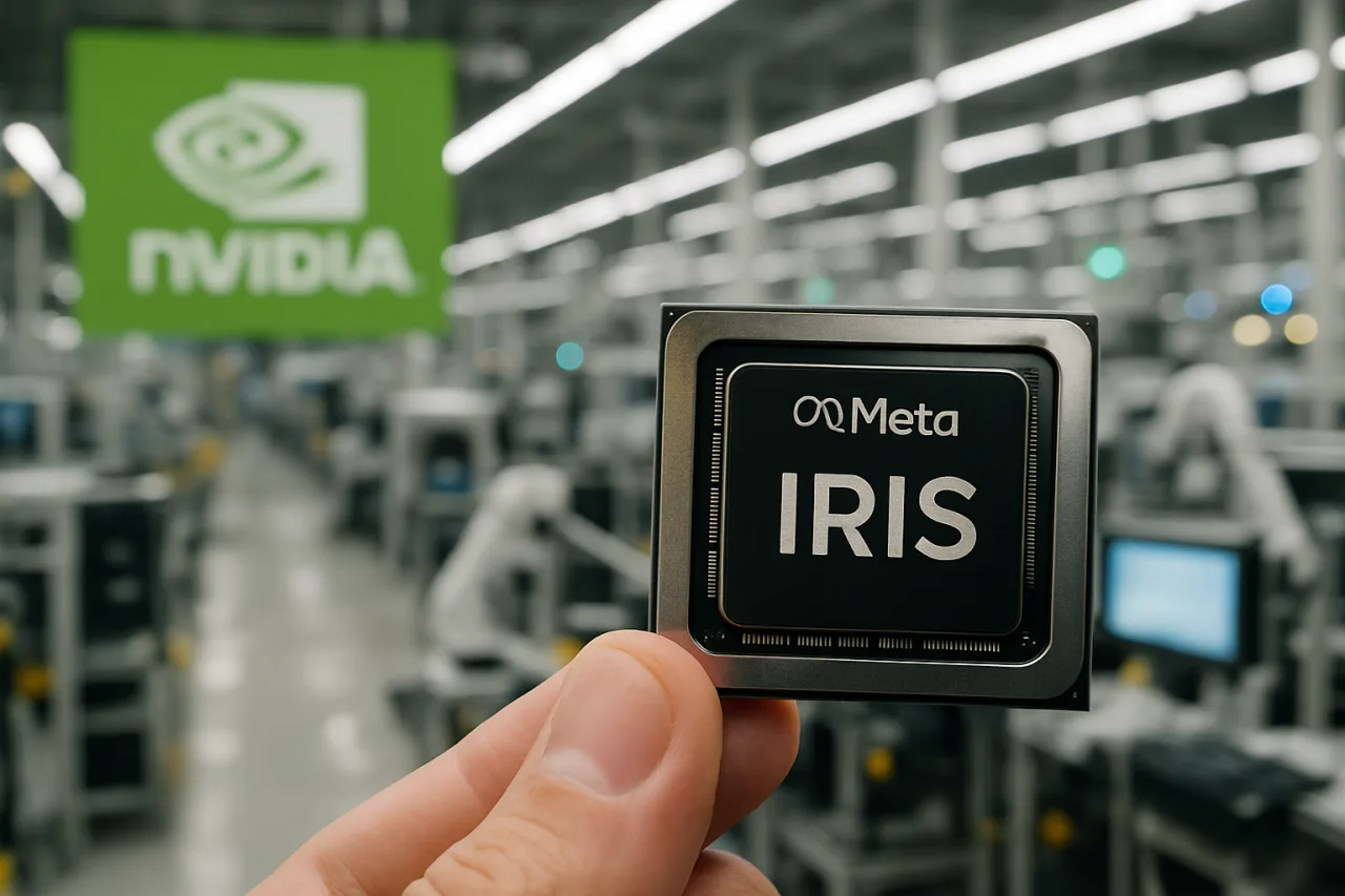 Nvidia's Biggest Customer Is Building Its Way Out the Door — Meet Iris 1 Meta Iris chip