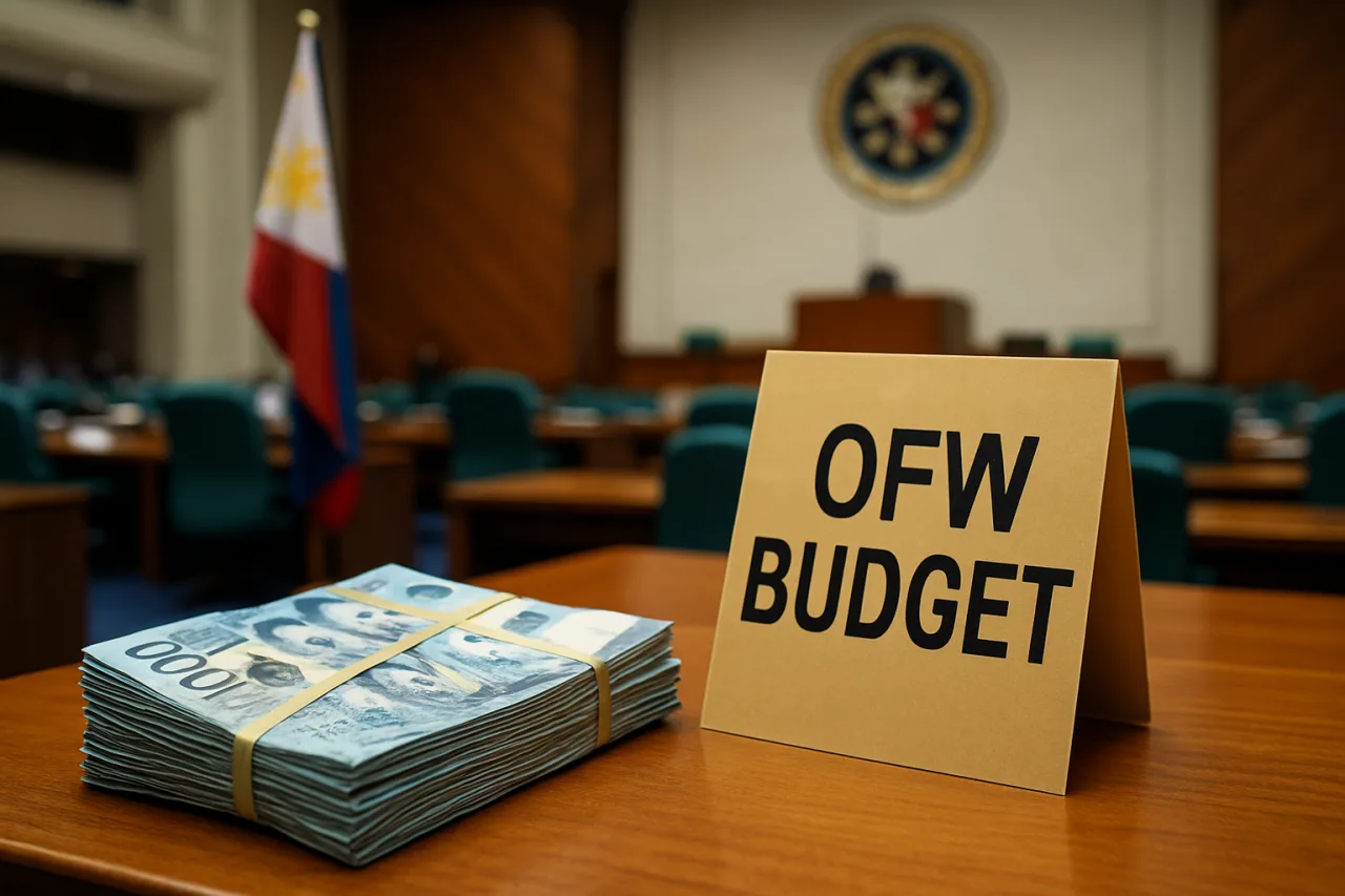 Where Your OFW Fees Go: the DMW and OWWA 2027 Budget, Line by Line 1 OFW budget 2027 DMW OWWA services
