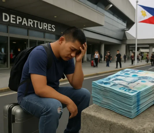 OFW deployment and remittances: departure gate and rising remittance chart