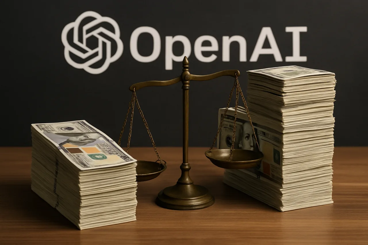 OpenAI Just Said It's Worth $1.5 Trillion. The Market Offered $1.2 Trillion. 1 OpenAI valuation