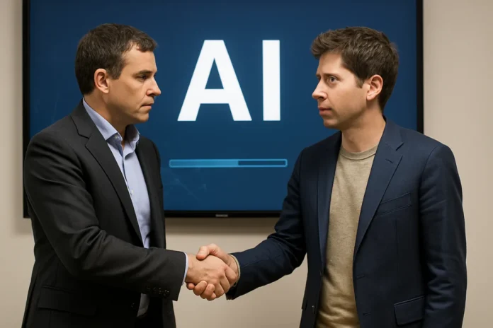 The Men Building AI Asked Each Other to Slow Down — the September Handshake That Makes It Official Pace the Frontier