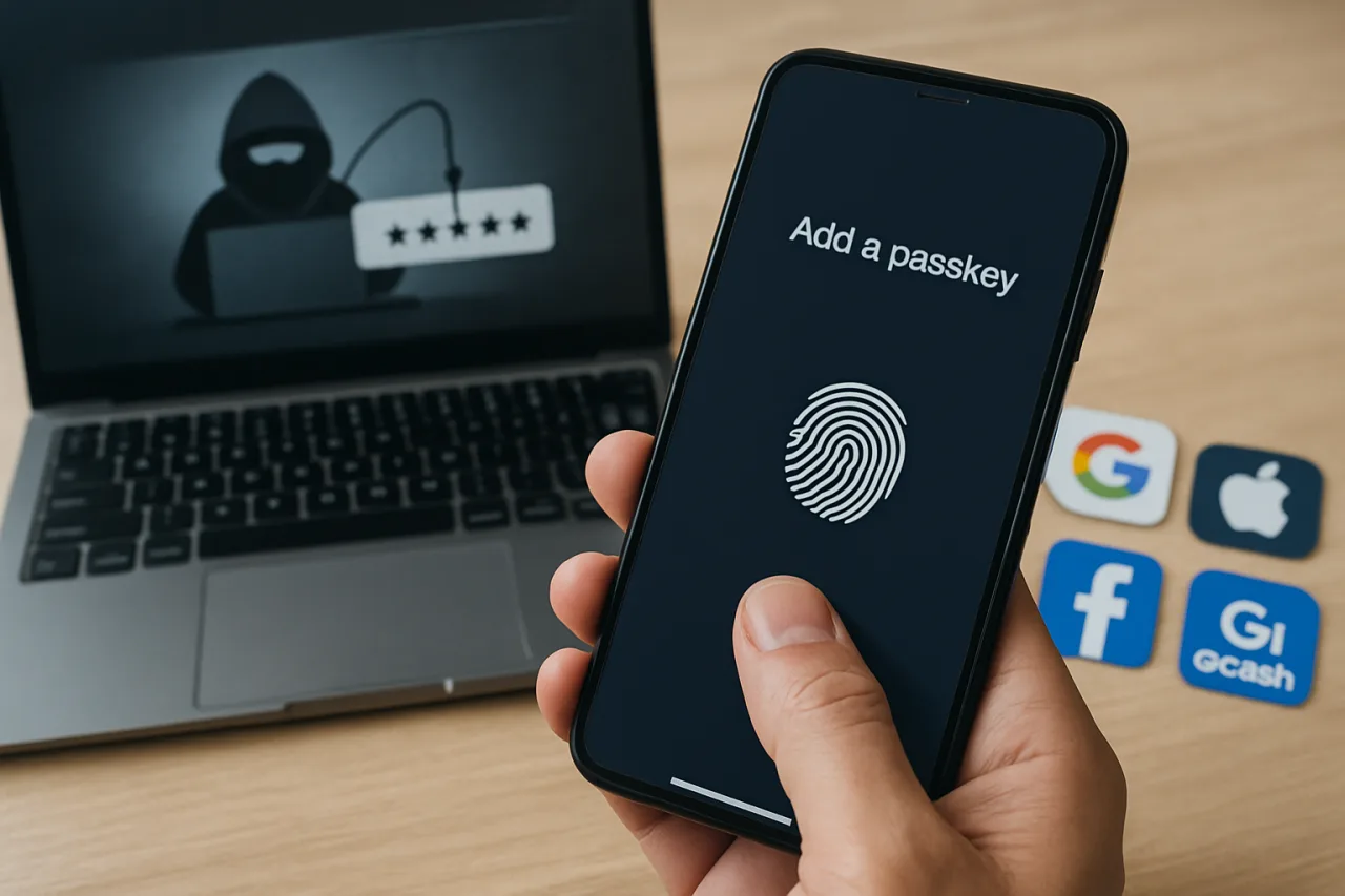 Hackers Can Phish a Password. They Cannot Phish Your Thumbprint 1 passkeys guide