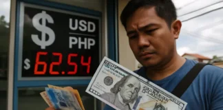 peso dollar exchange rate OFW