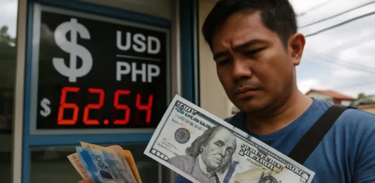 The Peso Is Down 9.6% in a Year. Here’s What That Means for the Money You Send Home. peso dollar exchange rate OFW