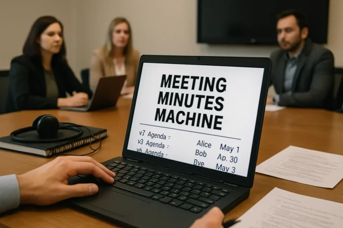 Prompt of the Day #007: The Meeting Minutes Machine — 6 Prompts That Turn Call Recordings Into Owned Decisions meeting minutes
