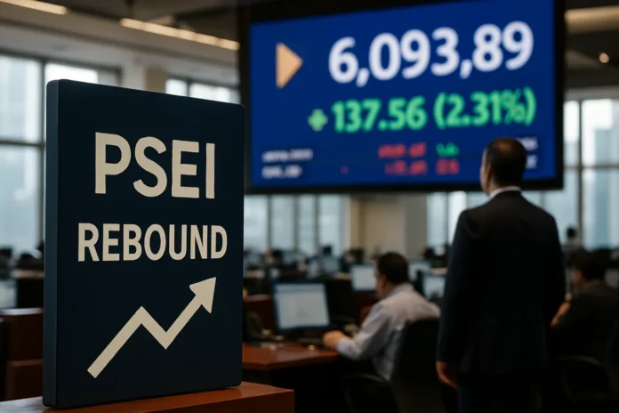 PSEi Rebound 2026: Proven 2.31% Surge Reclaims 6,000 — Investor Guide PSEi rebound
