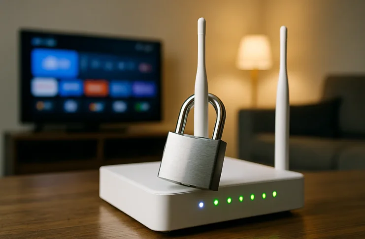 Router security hardening WiFi shield home network