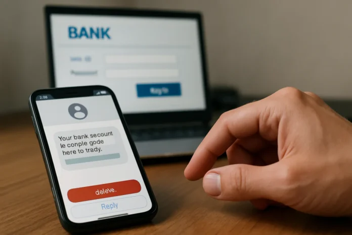 Your Bank Never Texts Links. Scammers Count on You Forgetting That smishing and vishing