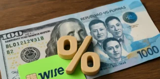 Wise USD to PHP