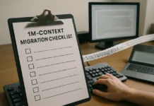 1M-context migration checklist