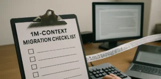 1M-context migration checklist