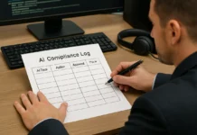 Your Client’s Security Team Will Ask About Your AI Compliance Log — Here’s the Template AI compliance log