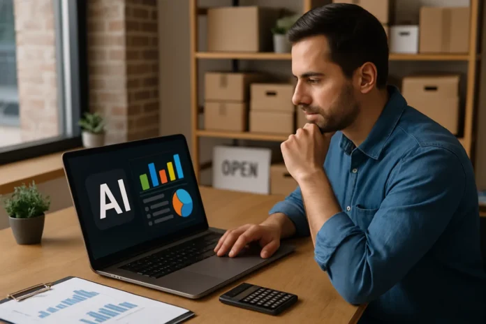 AI data analysis for small business