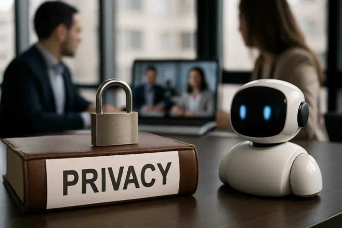 AI note taker privacy
