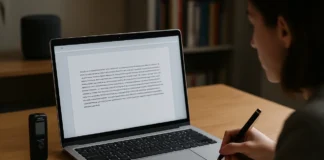 AI transcription