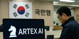 Artex AI diagram showing how the open-source penetration-testing agent connected to chatbot models in the South Korean bank hacks